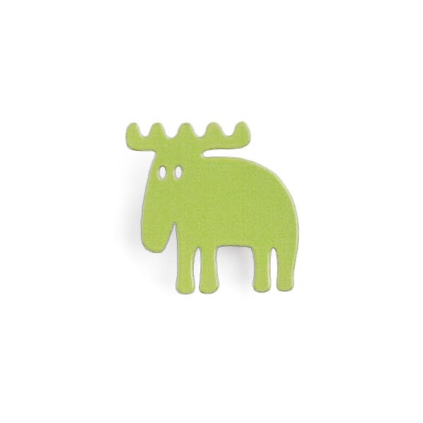 FFML0591 MOZ ML0591 Magnet Älg limegrønn Moz